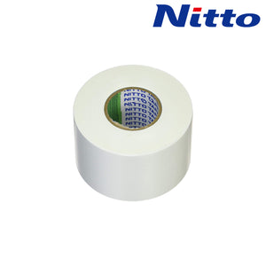 Nitto 21A wit PVC tape 50 mm x 0,19 mm. Voor afwerken, binden en UV-bescherming van airco / warmtepomp koelleidingen. Rol van 20 m. 